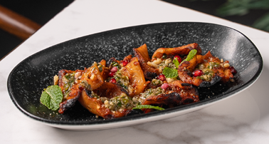 MARINATED GRILLED CALAMARI