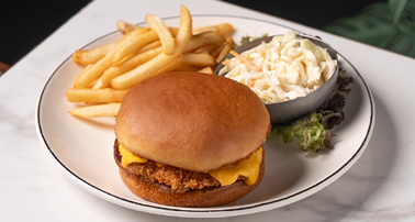 FRIED CHICKEN BURGER
